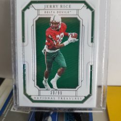 49ers Jerry Rice Parallel Card