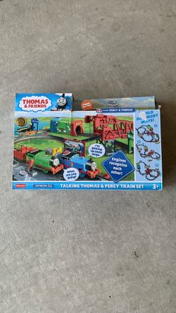 Fisher Price Talking Thomas And Percy Train Set