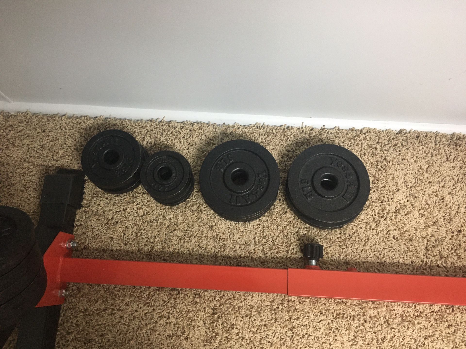 Adjustable Dumbbell Weights/Handles/Stops