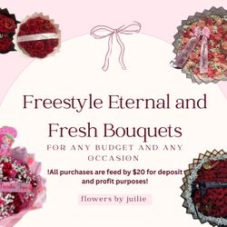Freestyle Fresh And Eternal Flower Bouquet 