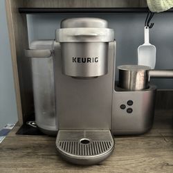 Keurig with milk warmer for lattes