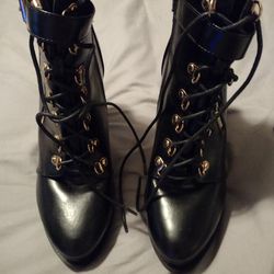Black Heels Boots
