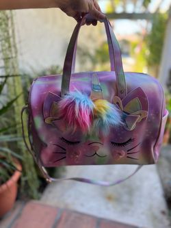 Under One Sky Caticorn/Unicorn Kitty Duffle Bag