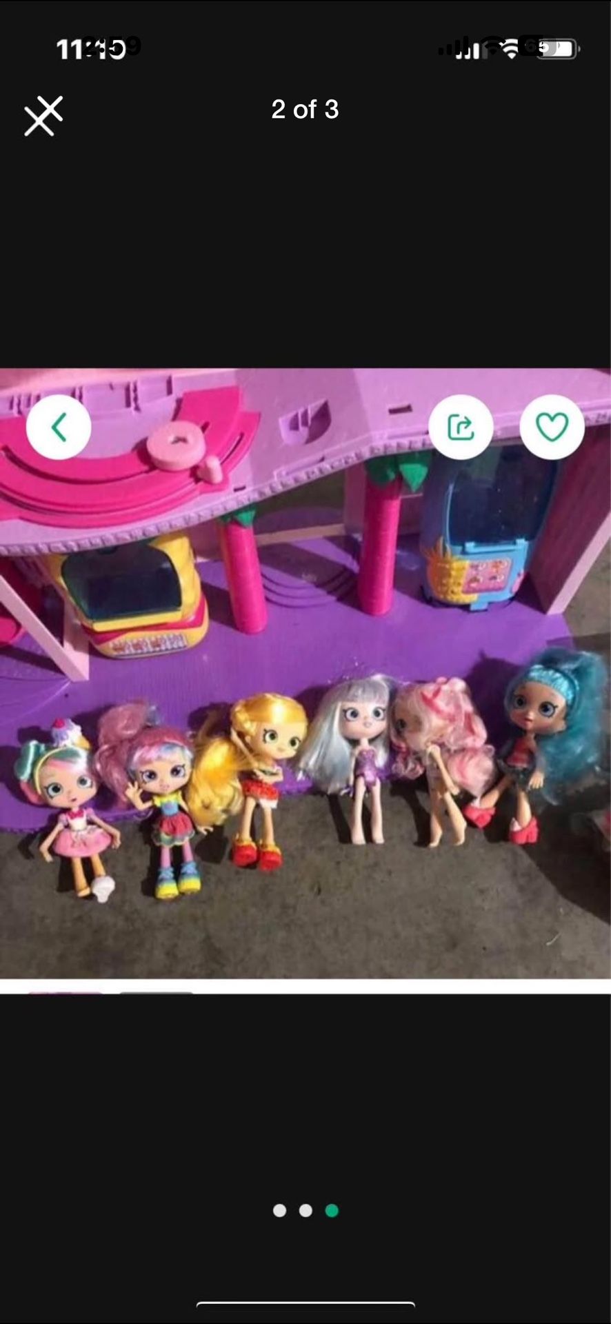 Super shopping mall Furniture six dolls