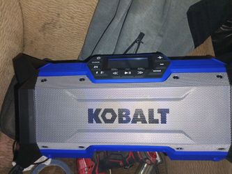 Kobalt Jobsite Bluetooth Radio Speaker
