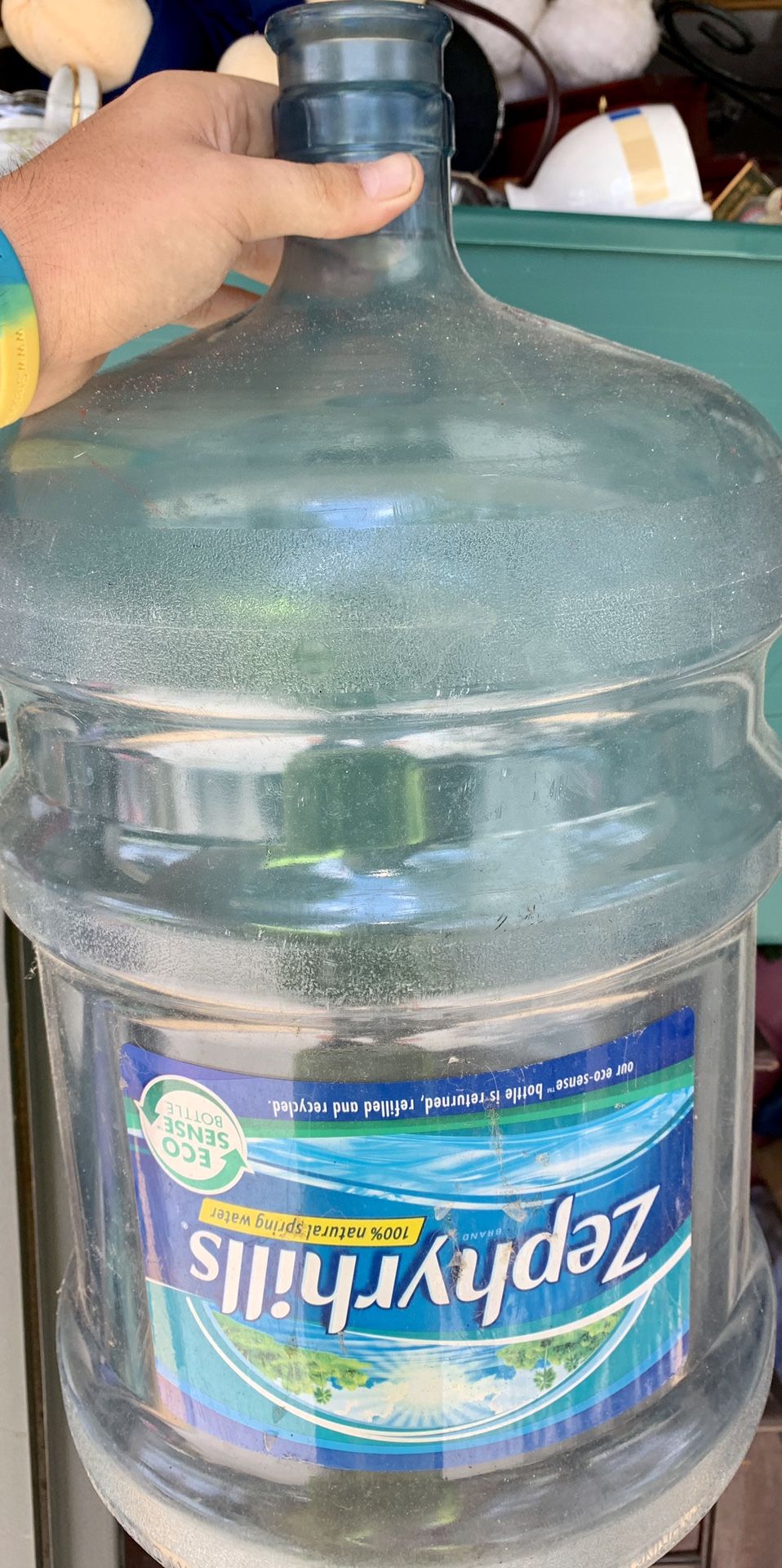 Zephyrhills 5 Gallon Water Cooler Bottle for Sale in Davenport, FL