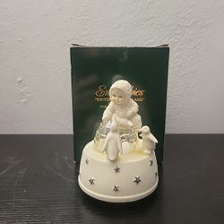 Department 56 Snowbabies Winter Wonderland Music Box NIB