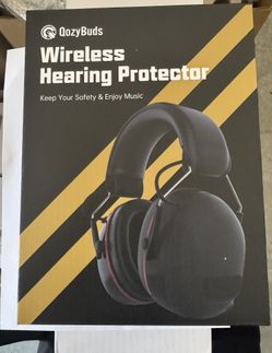 Bluetooth 6.0 Hearing Protection Headphones with 120H Working Time, 30dB SNR, Superior