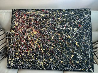 Abstract Acrylic Painting