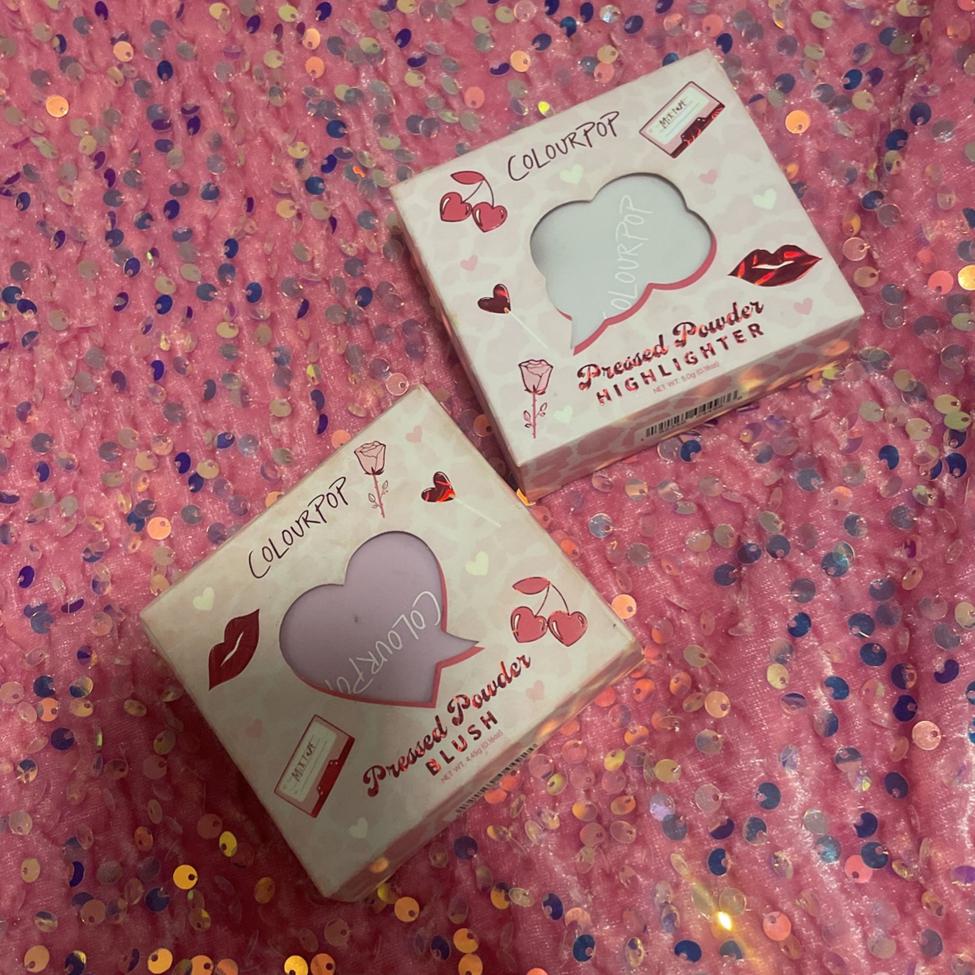 Colourpop highlighter and blush