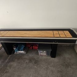 Mini Shuffleboard Table