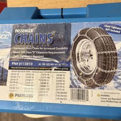 Passenger Tire Chain With Chain Tightenes