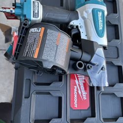 Makita Pneumatic 2-1/2 in. 15° Siding Coil Nailer