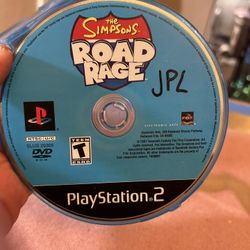 Simpsons Road Rage PS2