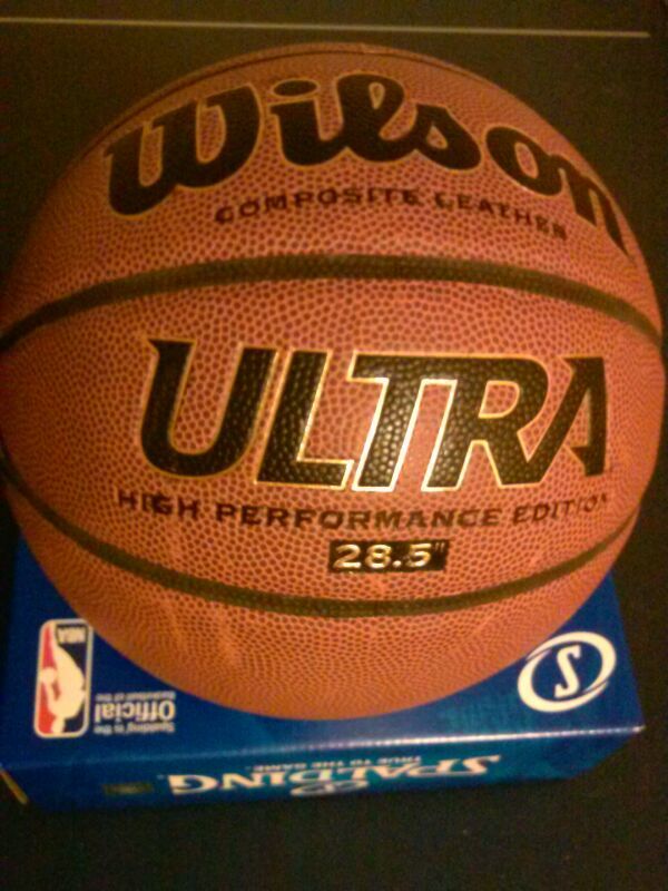 Wilson composite leather ultra basketball