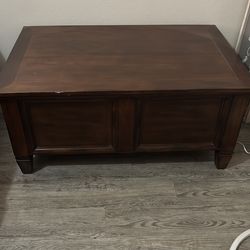 Oversized coffee table/ cedar chest