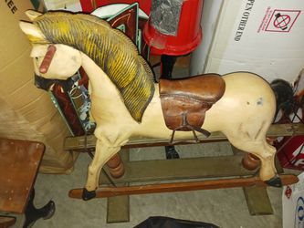 Antique Glider Horse  1800's