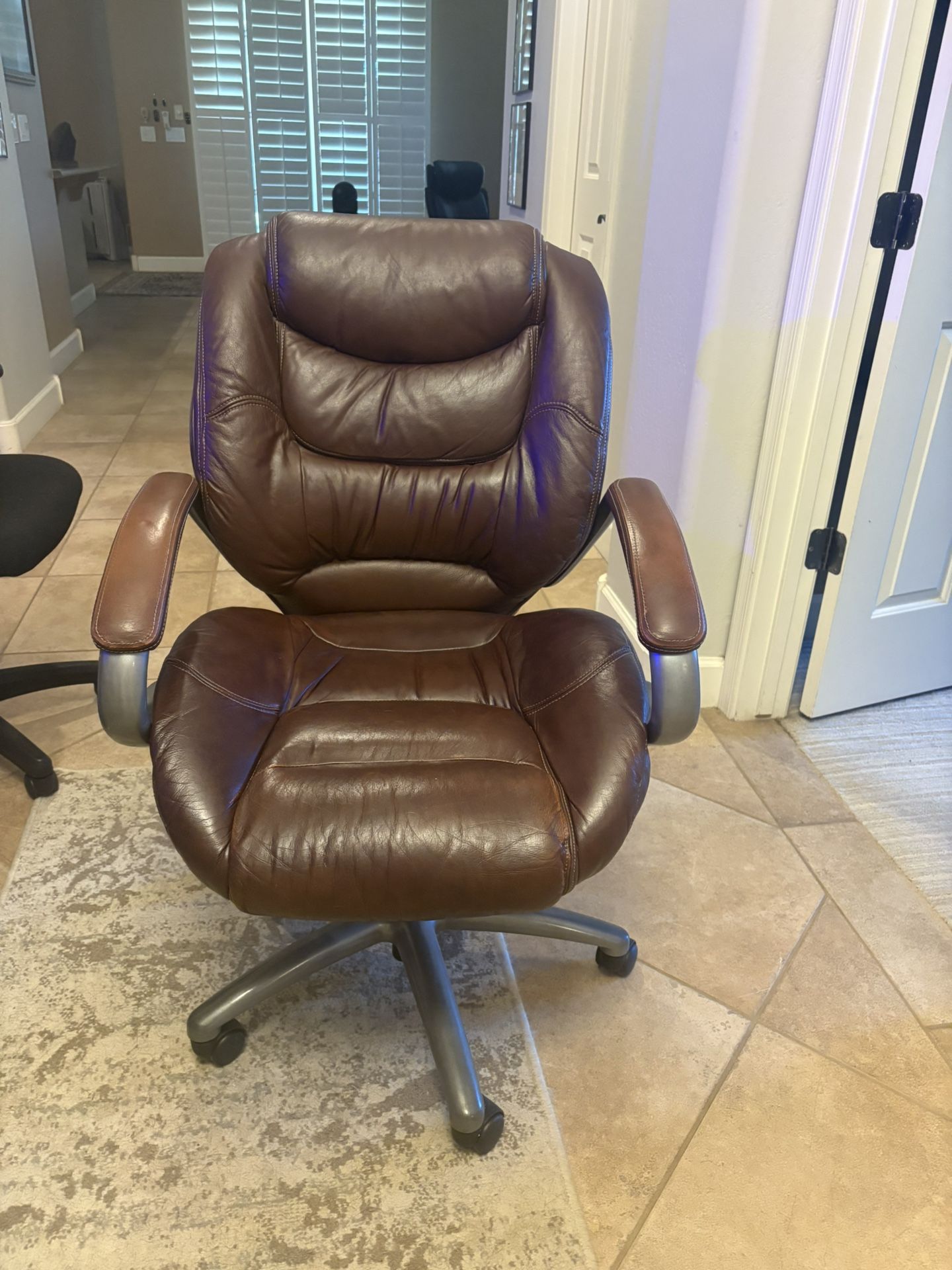 Lane Leather Office Chair