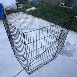 foldable metal pet exercise pen