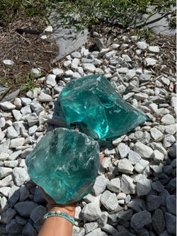 Slag glass