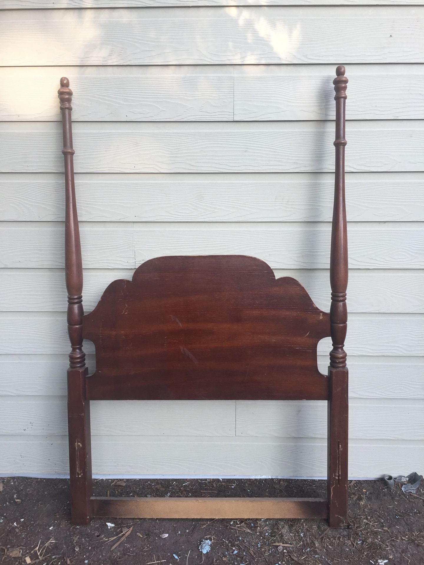 Beautiful Antique Wood Bed Frame- Twin