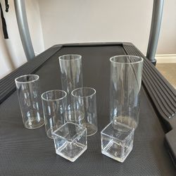 Cylinder Floating Candle Vases