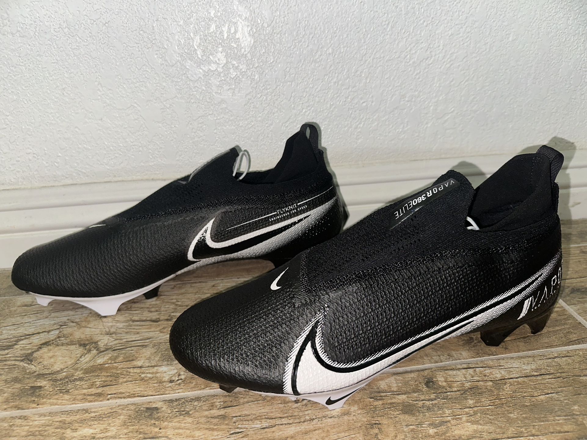 Nike Vapor Edge Elite 360 Football Cleats CV6282 009 Black 