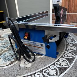 7 Inch Chromed Plated Bench Top Tile Saw 