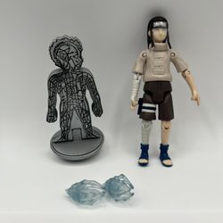 Chakra Point Attack Mejor Hyga Action Figure. 2002 Masashi Kishimoto