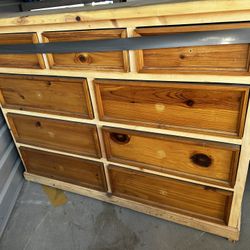 Solid Wood Dresser 