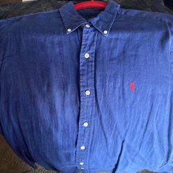 Polo Ralph Lauren Blue Shirt Men’s 