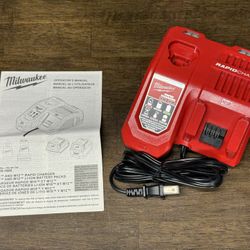 Milwaukee M18 M12 Rapid charger