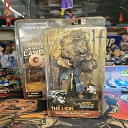 Twisted Land of OZ The Lion Todd McFarlane Monsters Series 2 SEALED IN BOX 2003