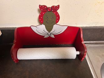 Mammy paper towel holder