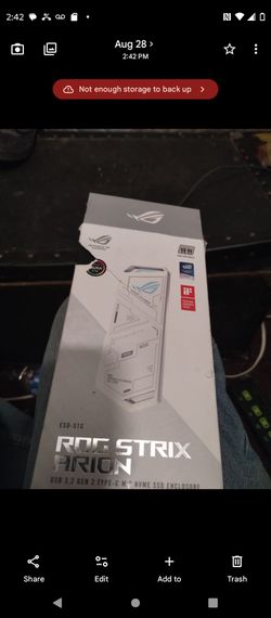 ROG STRIX ARION NEW