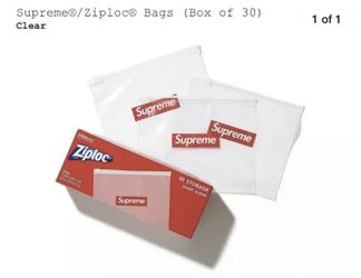 Supreme Ziplock Bags 30 Count