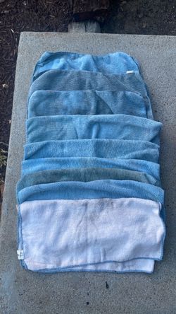Shammy microfiber cloth 12X12” used Lot of 8