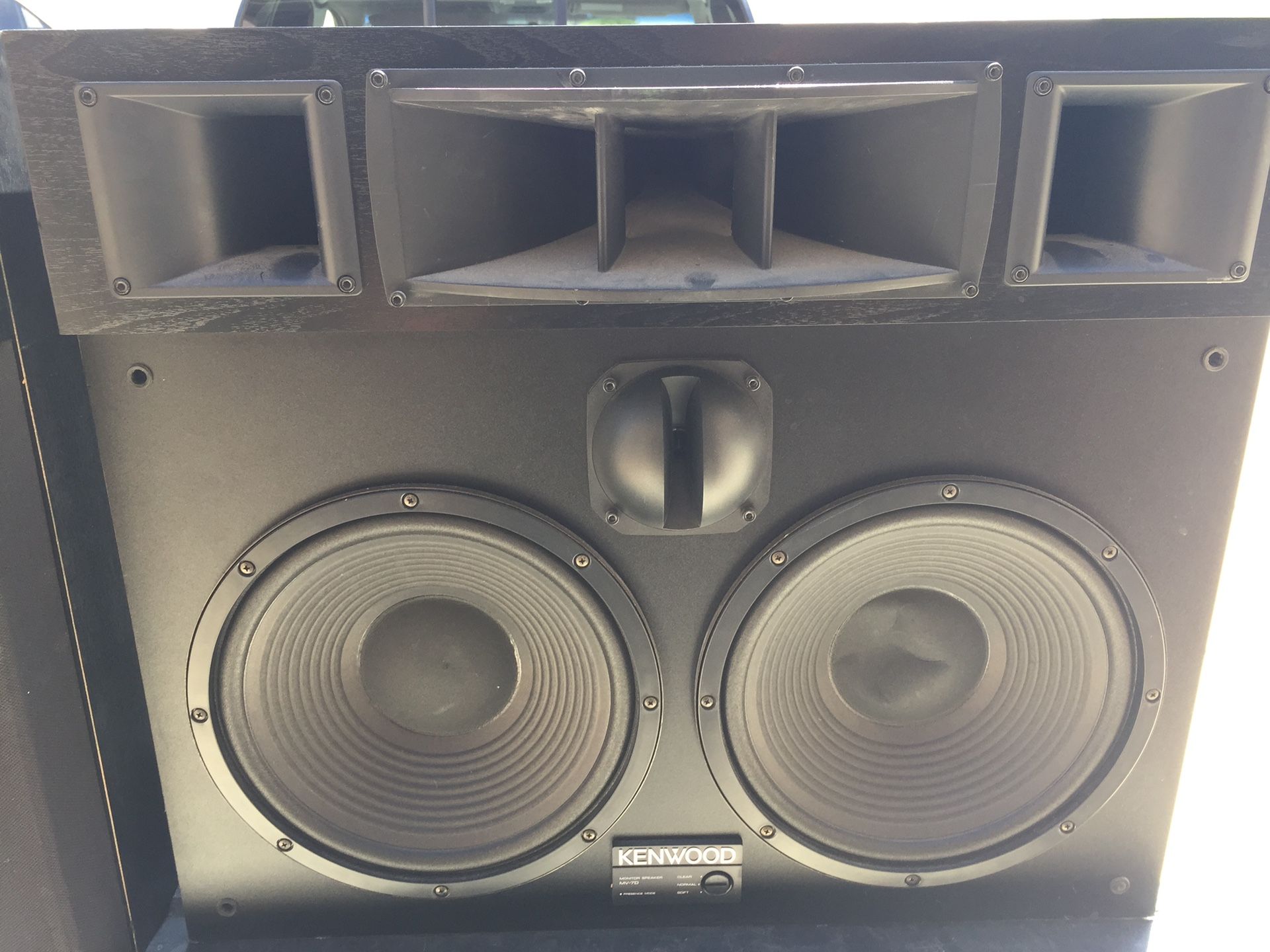Vintage Kenwood MV-7D Speakers