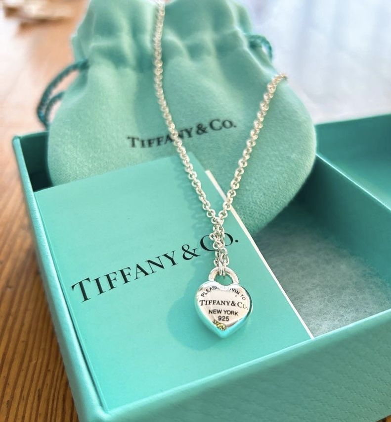 Tiffany & Co. Full Heart Pendant Necklace