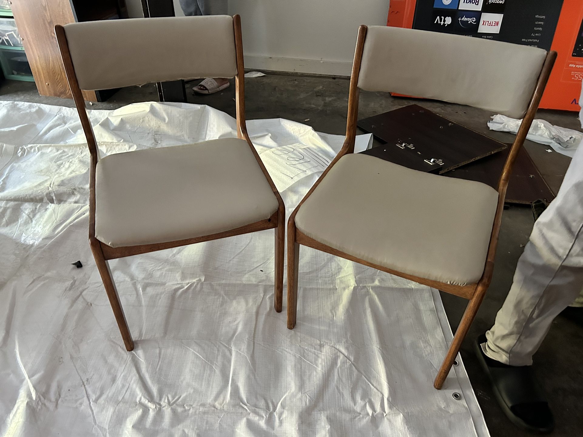D-SCAN Danish Teak Wood - Set of 2