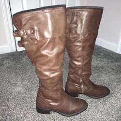 Apt 9 Ladies Brown Tall Boots - Aplangton