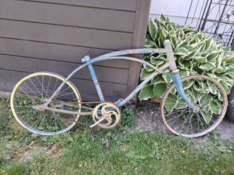 20" Sears Murray 1960's Frame Fork Crank Wheels Lowrider Project