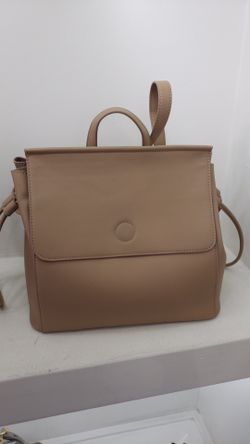 Beige backpack 🎒