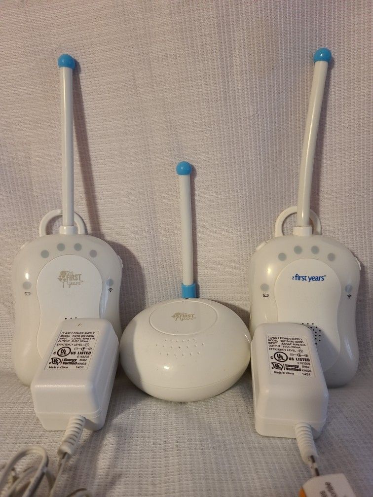 The First Years Crisp and Clear Audio Baby Monitor (Model Y7569)