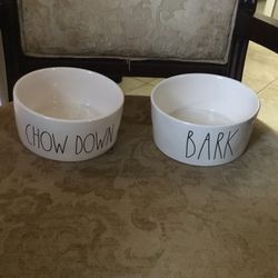 Rae Dunn Dog Bowls 