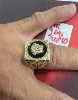 14K Solid Gold Ring For Wedding 9.6Gr Size 10