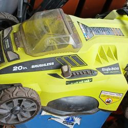 Ryobi LAWN MOWER 40VOLT BATTERY OPERATED.
