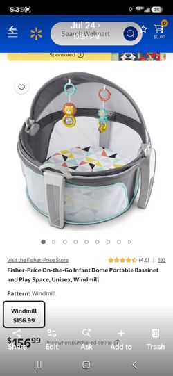 Dome baby bassinet, takealong or homr for outside or inside.