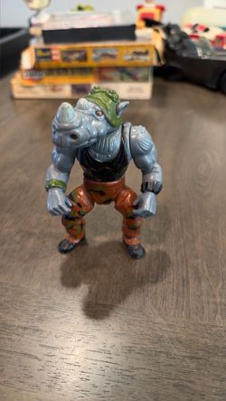🐢 Vintage TMNT Rocksteady Action Figure