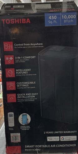 Toshiba Portable Air conditioner  10000btu New open box